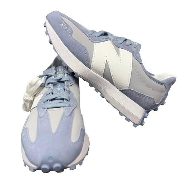 Limited Edition New Balance x Figs | 327 in Dusty Blue - Picture 2 of 6
